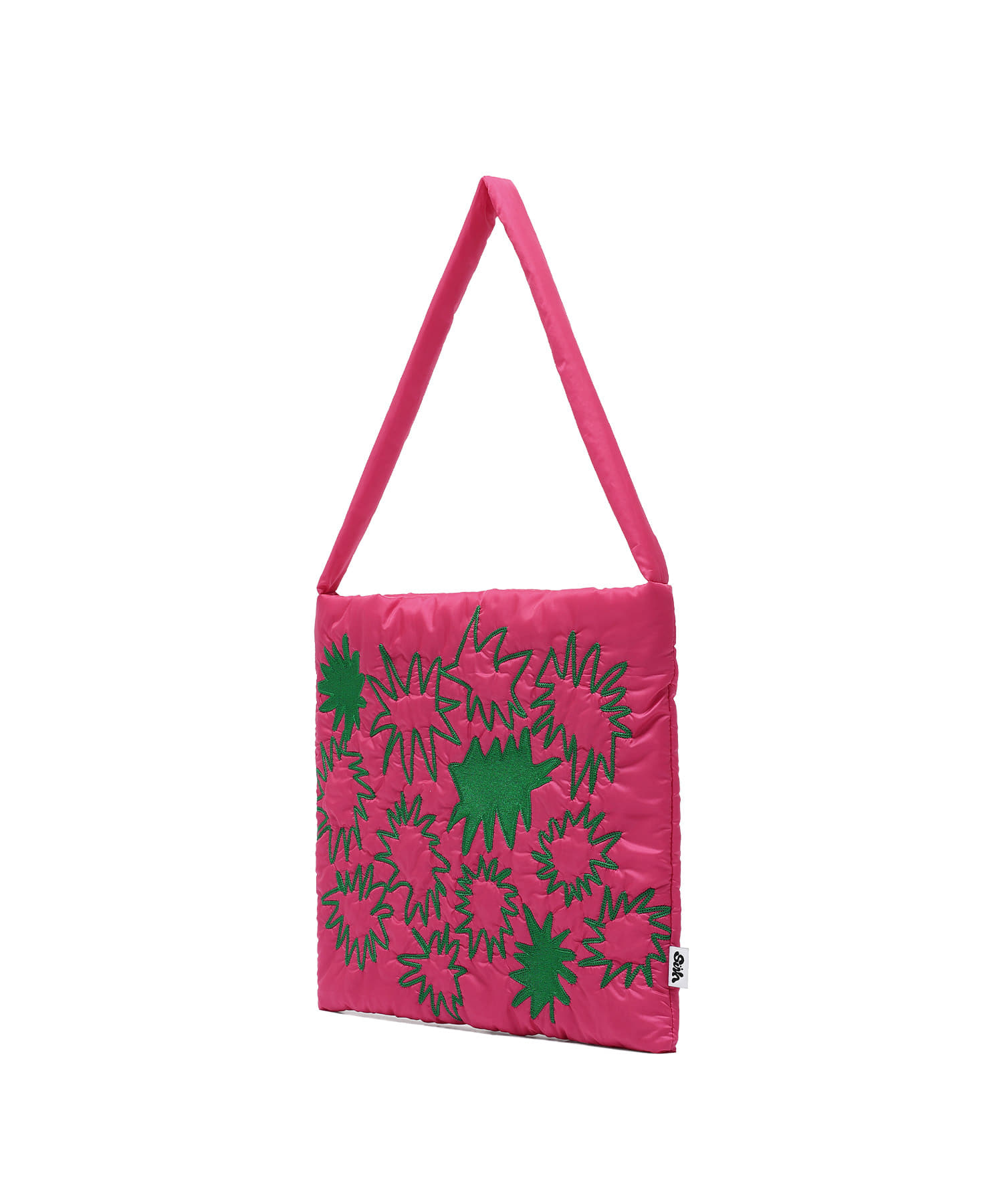 SPARKLE PADDED TOTE BAG[PINK]